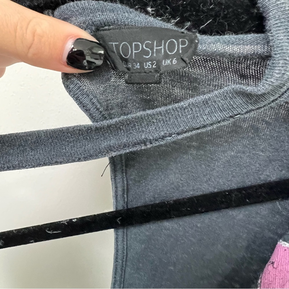 Topshop band chocker neck romper - Picture 10 of 10